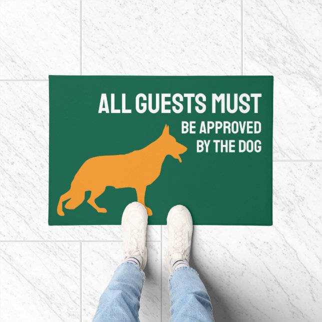 Deutscher Schäferhund Türmatte (Indoor)