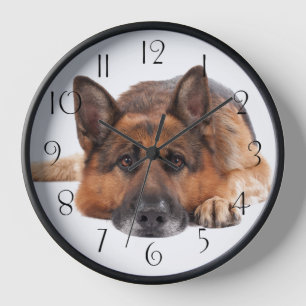 Deutscher Schäferhund Uhr