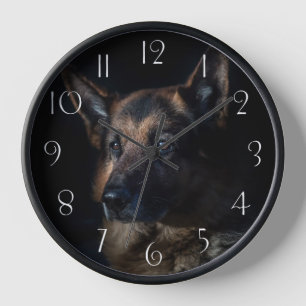 Deutscher Schäferhund Uhr
