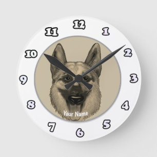 Deutscher Schäferhund Uhr