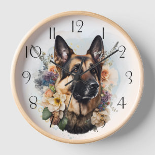 Deutscher Schäferhund Uhr