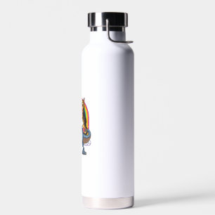Deutscher Schäferhund Unicorn Dinosaur T rex Funny Trinkflasche