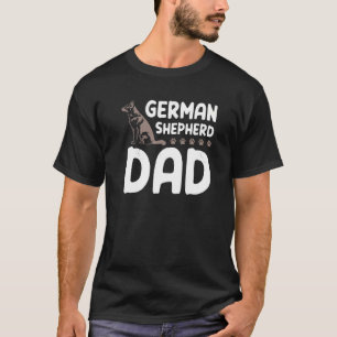 Deutscher Schäferhund-Vater 2 T-Shirt