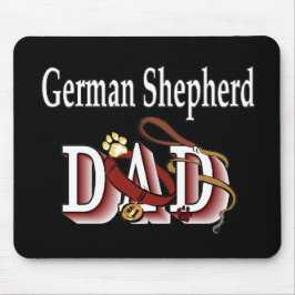 Deutscher Schäferhund Vater Geschenke Mousepad