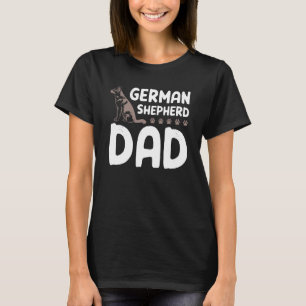 Deutscher Schäferhund Vater Herren T-Shirt