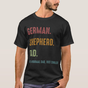 Deutscher Schäferhund-Vater Lustiges Geschenk für T-Shirt