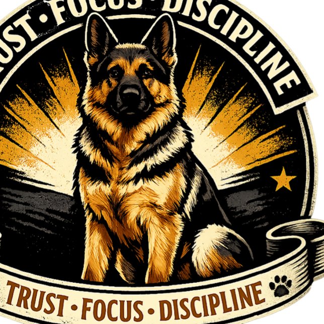 Deutscher Schäferhund Vertrauen Fokus Disziplin Mü Truckerkappe (Von Creator hochgeladen)