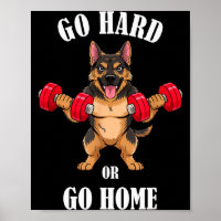 Deutscher Schäferhund Workout Hanteltraining Gewic