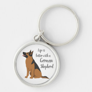 Deutscher Schäferschlüssel-Schlüsselanhänger. Jegl Schlüsselanhänger