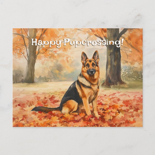 Deutscher Schäferübergang - Postkarte (Vorderseite)