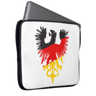 Deutscher Schwarzer Adler Laptopschutzhülle