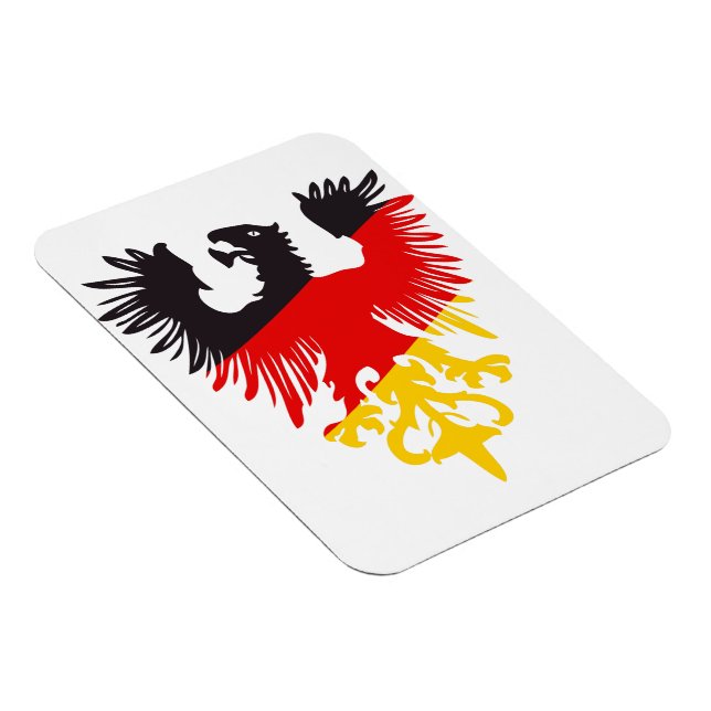 Deutscher Schwarzer Adler Magnet (Rechte Seite)