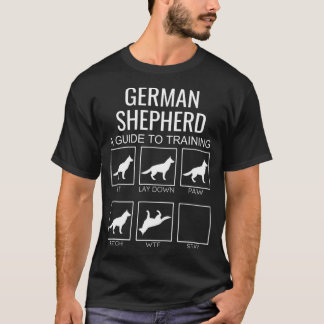 Deutscher Shepherbesitzer Tshirt Funny Guide to Do