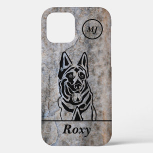 Deutscher Shepherd iPhone Case personalisierbar