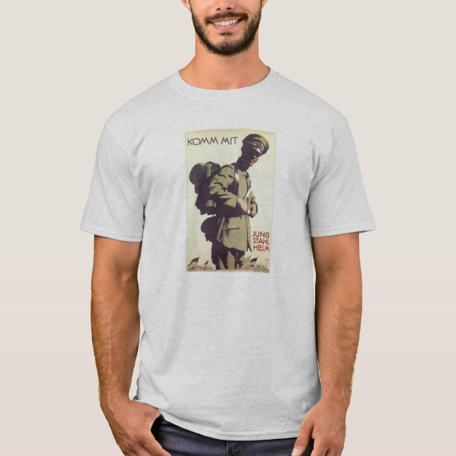 Deutscher Soldat WW1 - Reenacting T-Shirt (Vorderseite)