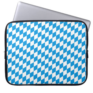 Deutscher Staat Bayerns - Muster für die Farbtöne Laptopschutzhülle