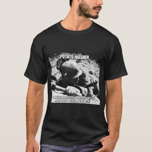 Deutscher Stampfer-" T - Shirt "der Kartoffel-WW2