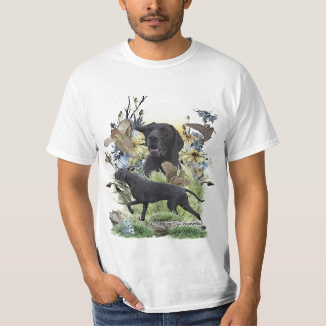 Deutscher T - Shirt für Kurzzeiger (APS) (Vorderseite)