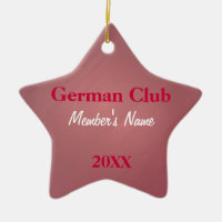 Deutscher Verein, Fremdsprache-Verein-Verzierungen