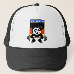 Deutscher Weightlifting-Panda Truckerkappe