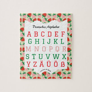 Deutsches Alphabet Lernen & Spaß Puzzle