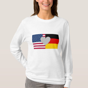 Deutsches amerikanisches Shirt