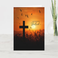 DEUTSCHES Beileid Condoleances Sunset Cross