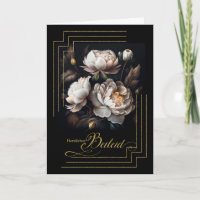 Deutsches Beileid mit den Magnolien