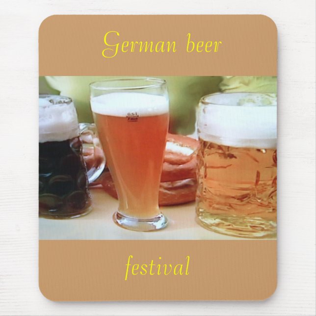 Deutsches Bier, Festival mousepad (Vorne)