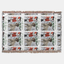 Deutsches Drahthaar Pointer Christmas Decke