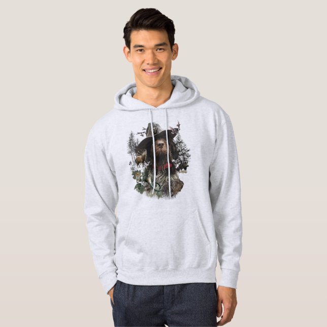 Deutsches Drahthaar Pointer Hoodie (Vorne ganz)