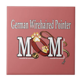 Deutsches Drahthaar Pointer Mama Geschenke Fliese