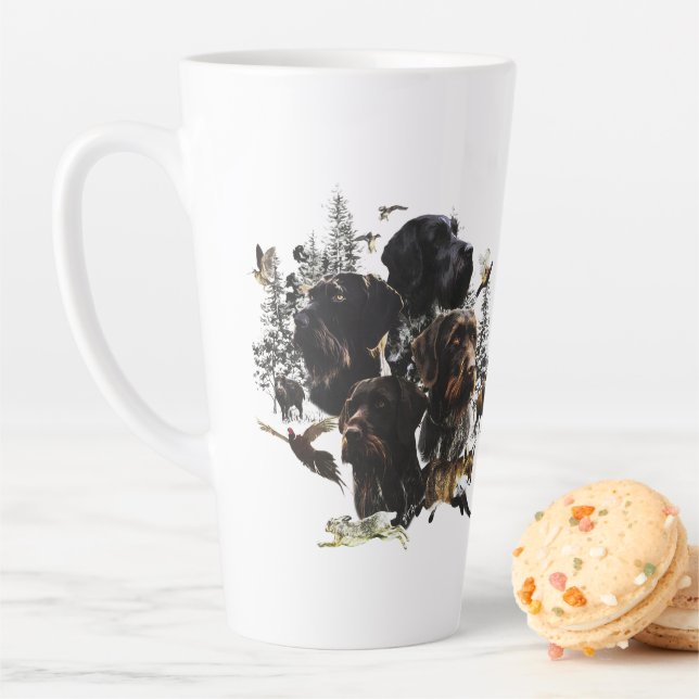 Deutsches Drahthaar Pointer Milchtasse (Beispiel)