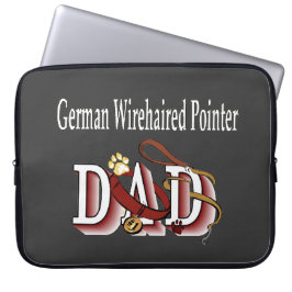 Deutsches Drahthaar Pointer Vater Laptopschutzhülle