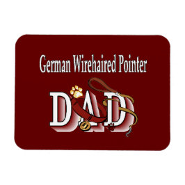 Deutsches Drahthaar Pointer Vater Magnet