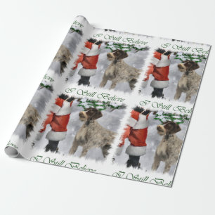 Deutsches Drahthaar-Zeiger-Weihnachten Geschenkpapier