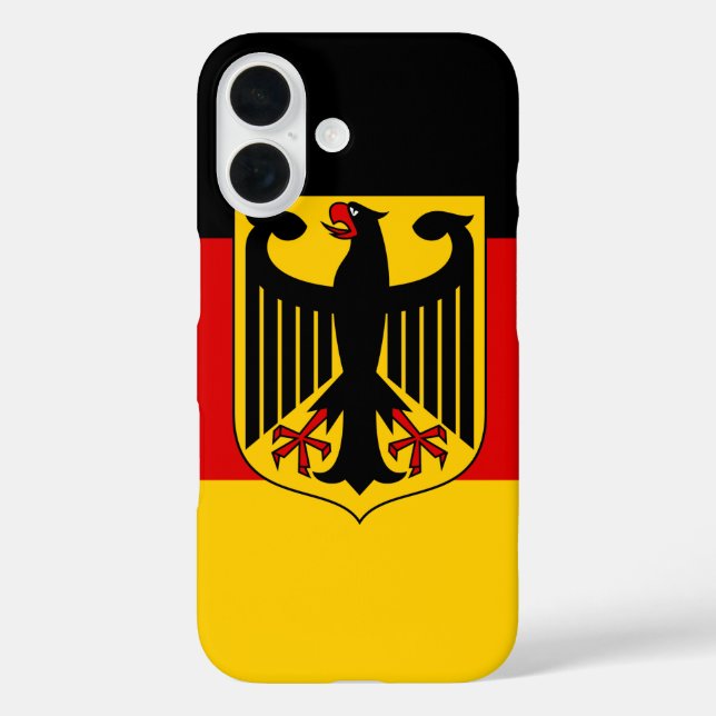 deutsches Emblem Case-Mate iPhone Hülle (Rückseite)