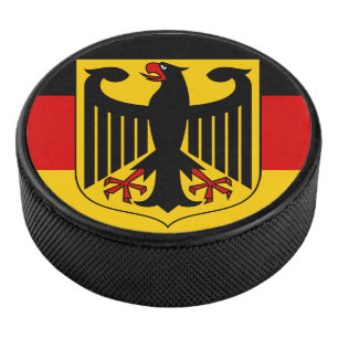 deutsches Emblem Eishockey Puck