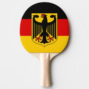 deutsches Emblem Tischtennis Schläger