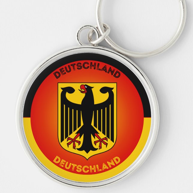 Deutsches Erbe-Emblem Schlüsselanhänger (Vorne)