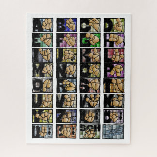 Deutsches Fingeralphabet 3 (2025) Puzzle