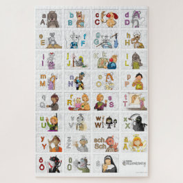 Deutsches Fingeralphabet II Puzzle