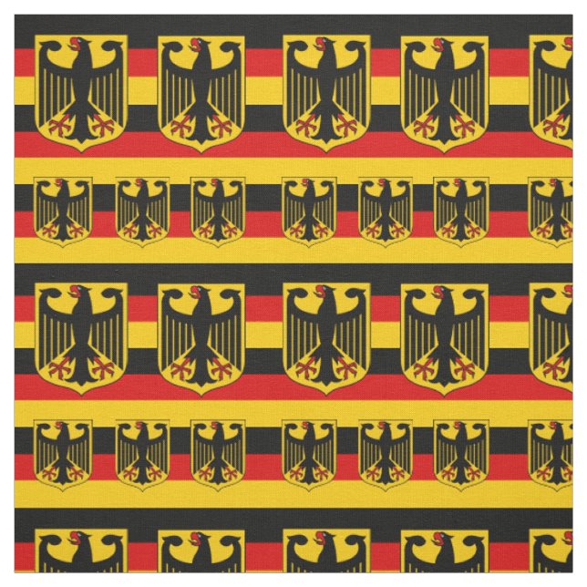 Deutsches Flag Eagle Sybol Gewebe / Deutschland Stoff (Muster)