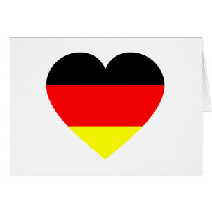 Deutsches Flaggen-Herz