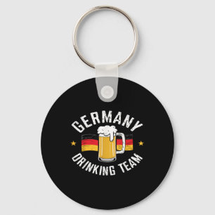Deutsches Getränketeam Deutschland Flag Funny Gift Schlüsselanhänger