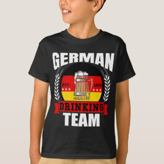 Deutsches Getränketeam Deutschland Flag Oktoberfes T-Shirt