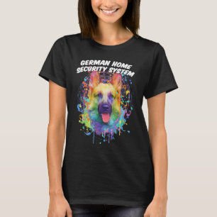 Deutsches Heimatschutzsystem Deutscher Schäferhund T-Shirt
