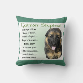 Deutsches Hirtenerbe der Liebe Kissen