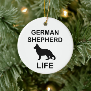 Deutsches Hirtenleben Keramik Ornament