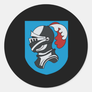 Deutsches JG4-Einheitenemblem der Luftwaffe WW2 Runder Aufkleber